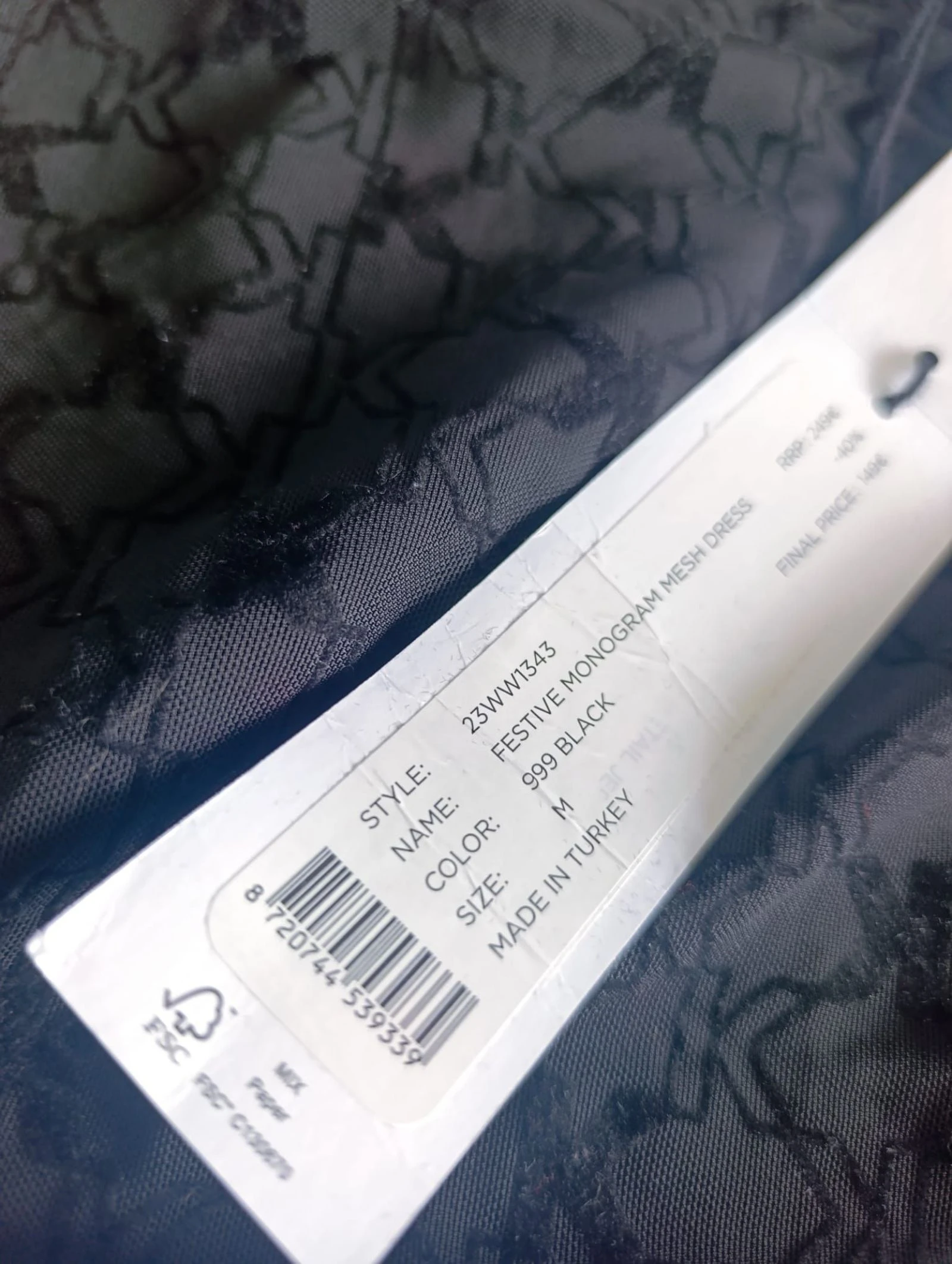 Vestido Karl Lagerfeld de ocasião tamanho M – photo 6